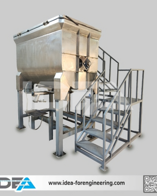 ميكسر خلط مواد باودر (Mi-Bow-1000k5-M01)