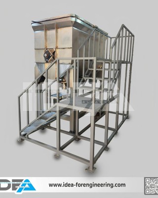 ميكسر خلط مواد باودر (Mi-Bow-1000k5-M01)