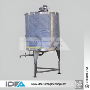 تنك استانلس سنجل 1000ليتر  - (Tank Single 1000L-316-M04)