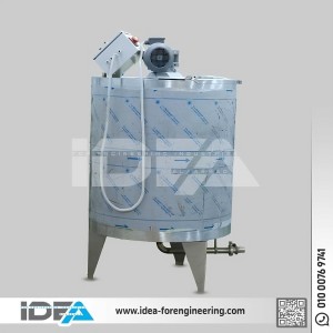 تنك استانلس سنجل 1000ليتر  - (Tank Single 1000L-316-M04)